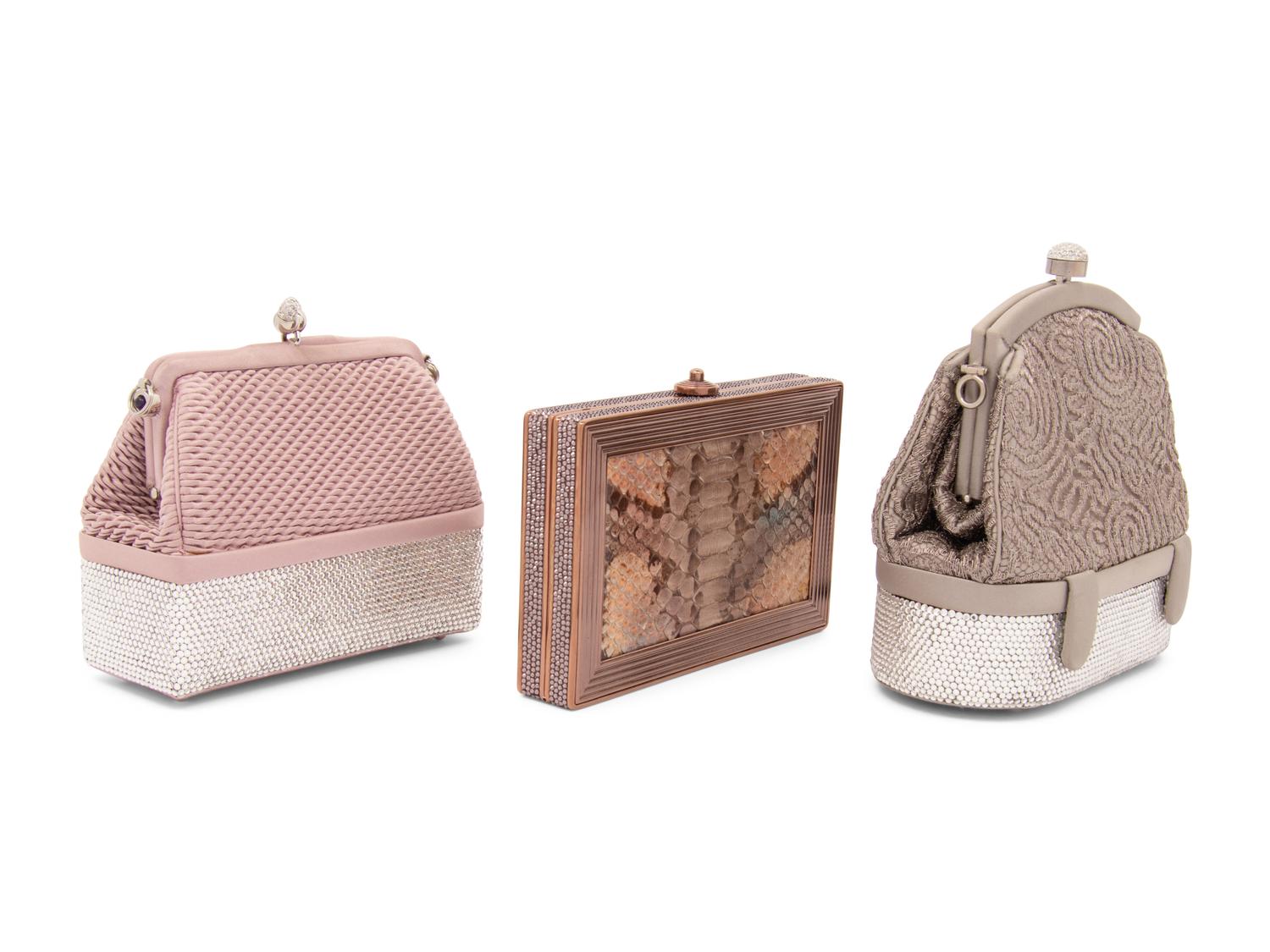 Three Judith Leiber Bags - One Formerly Owned by Elizabeth Taylor