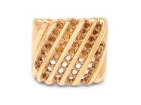 An 18 Karat Yellow Gold Ring Mounting,