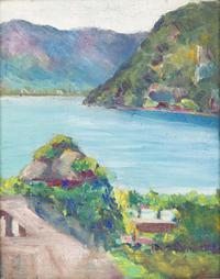 Arthur Beecher Carles (American, 1882-1952) - Le Lac d'Annecy