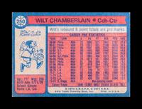A Wilt Chamberlain Signed Autograph and 1974 Topps Basketball Card,
