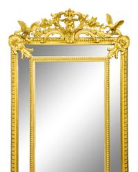A Louis XV Style Giltwood Mirror