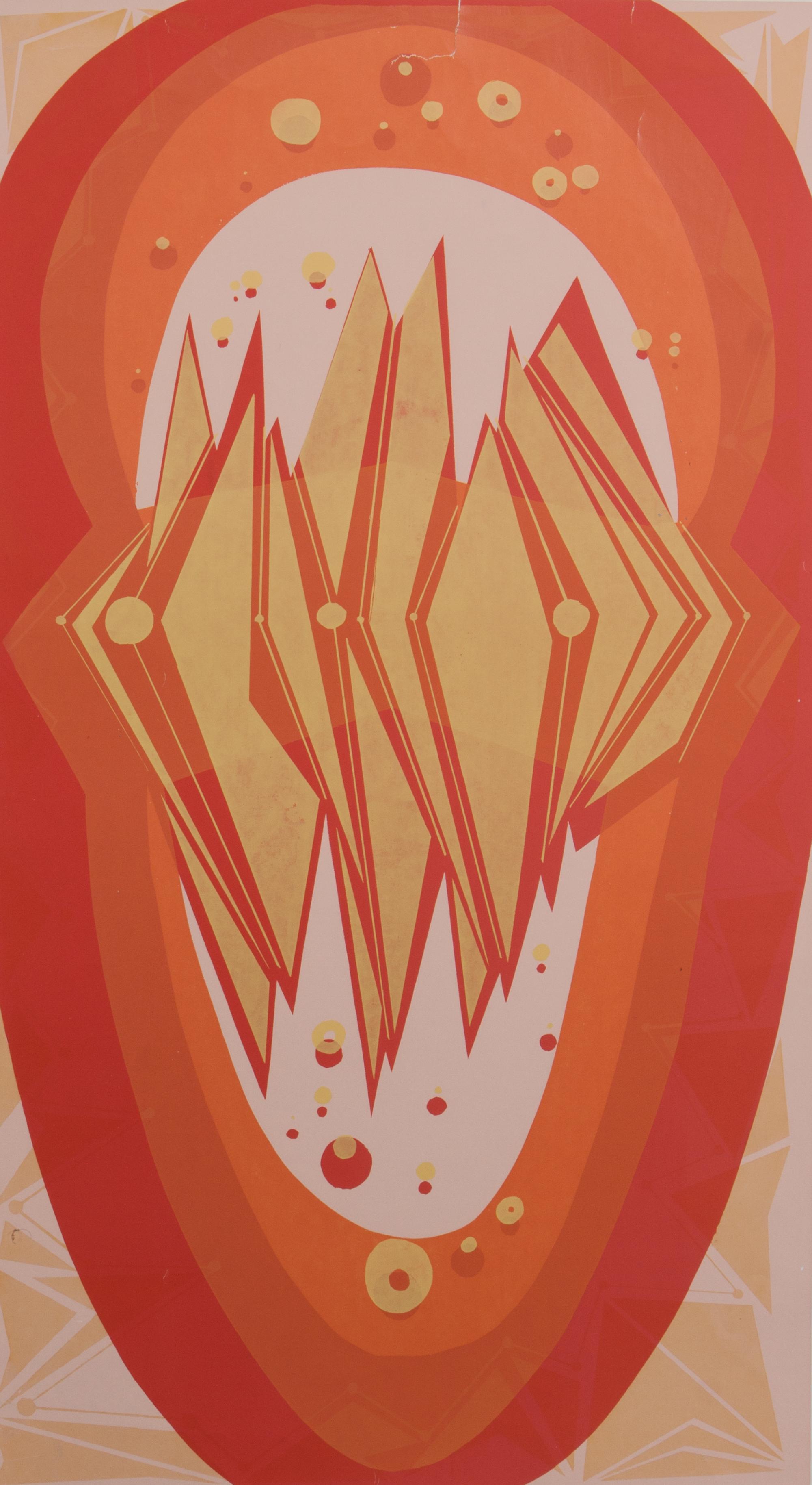 James Schwalbach, (Wisconsin, b. 1912), Generic #2, #3, #1 and #3, 1966 (four works)