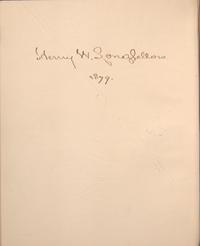 [Literature] Longfellow, Henry Wadsworth, and Oliver Wendell Holmes, et al. Poems of The "Old South"