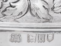 An English Silver Covered Jar