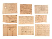 [INDIANA TERRITORY] -- [WAR OF 1812]. A group of documents from the Indiana Territory, including: