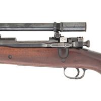 **Springfield Model 1903 NRA Sporter Star Gauge Barrel Fitted with Aftermarket Fecker Scope and Blocks