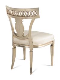 A Pair of Nancy Corzine Silvered Florentine Side Chairs