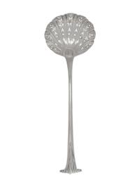 A George III Silver Pierced Serving Ladle
