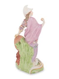 A Chelsea Porcelain Figure of Britannia
