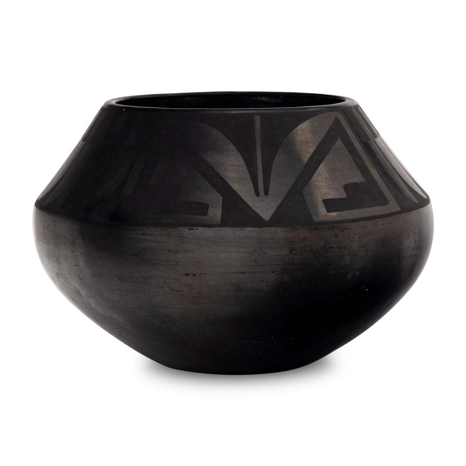 Blackware Pottery Jar 1923-1925