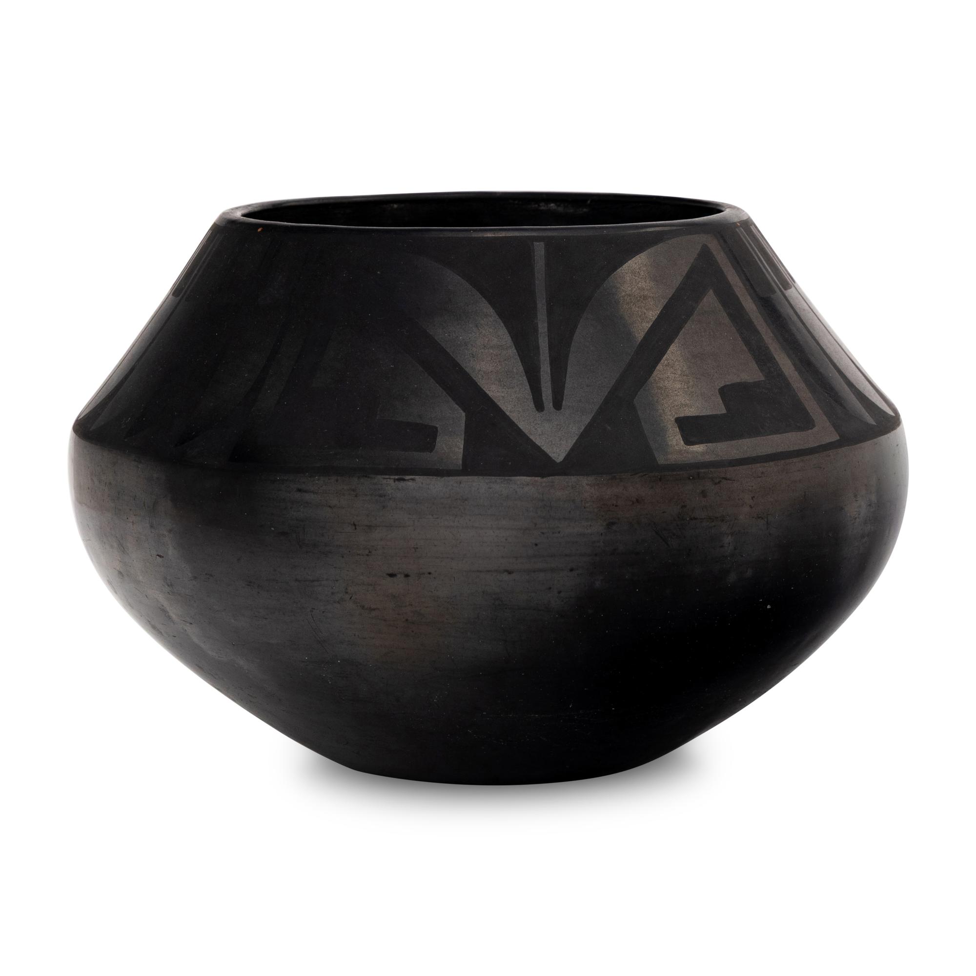 Blackware Pottery Jar 1923-1925
