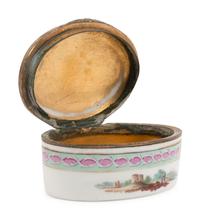 Five French and German Porcelain Boxes