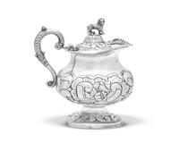 A Portuguese Silver Covered Creamer Or Milk Jug For The Brazilian Market