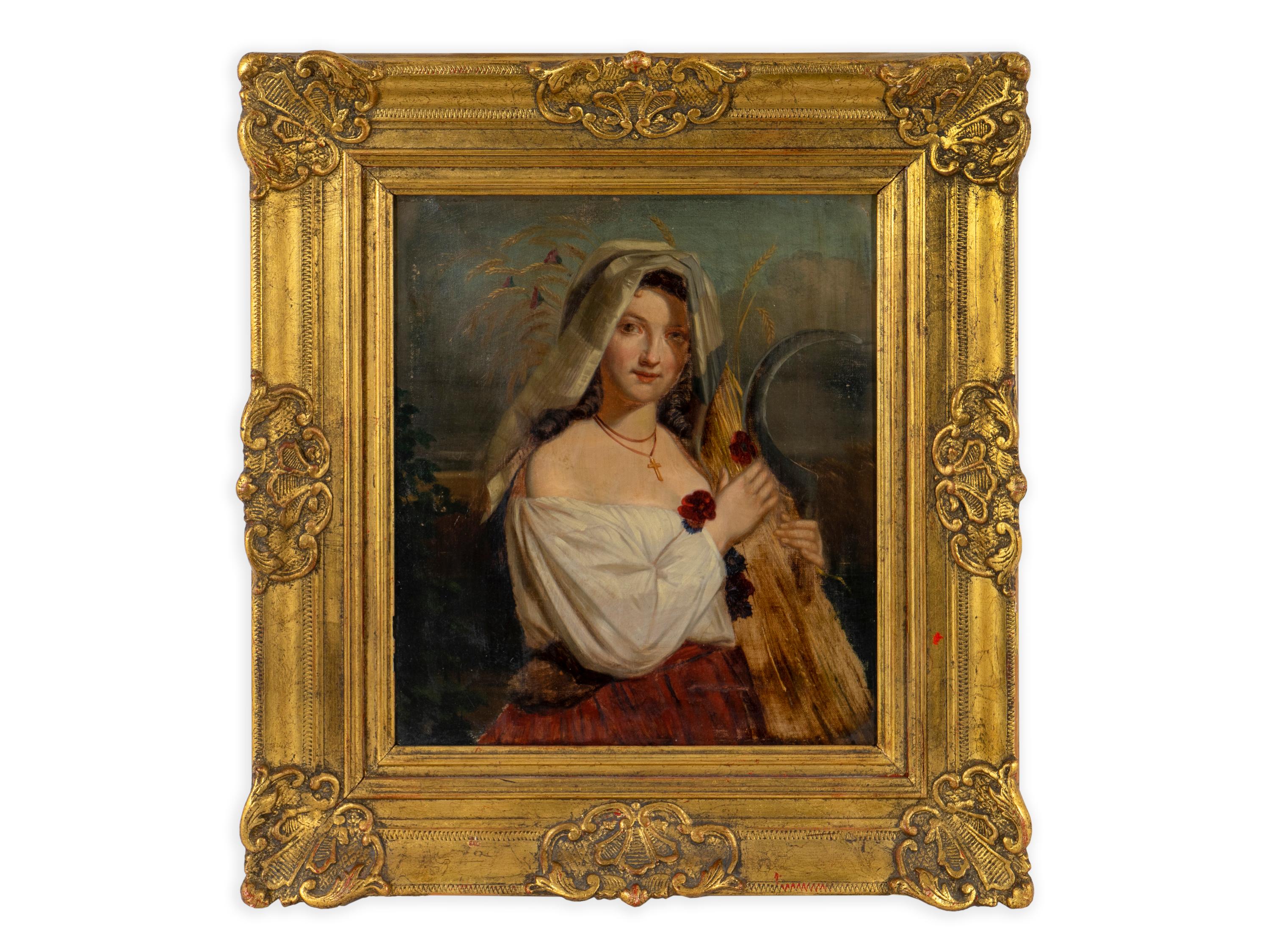 Woman with Scythe
