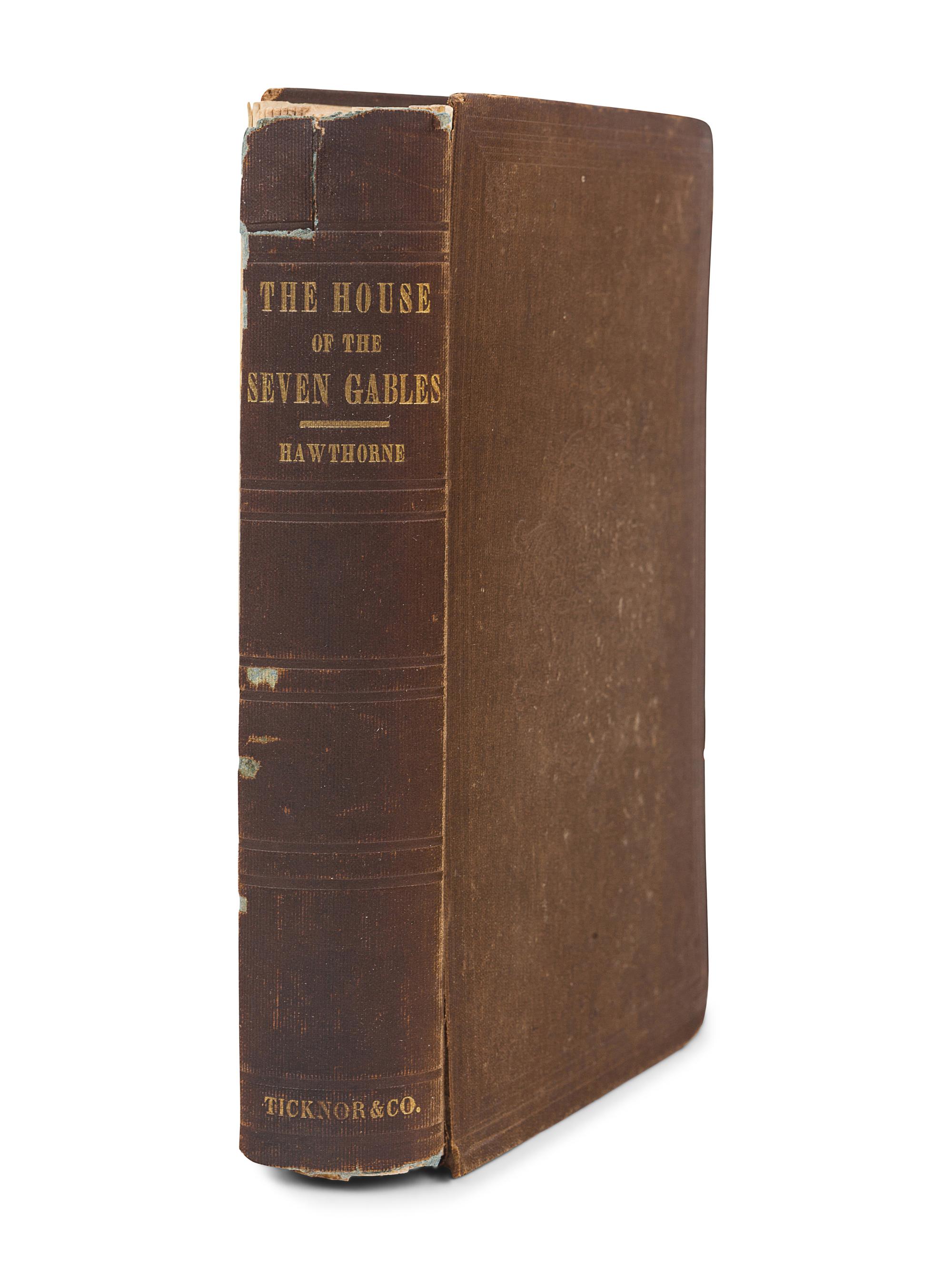 HAWTHORNE, Nathaniel (1804-1864). The Scarlet Letter, A Romance . Boston: Ticknor, Reed, and Fields, 1850.