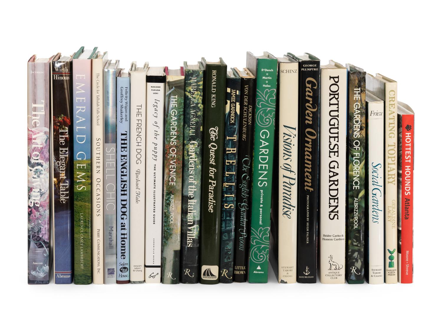 A Collection of Twenty-One Gardening and Other Miscellaneous Reference Books