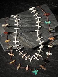 Zuni Single-strand Fetish Necklaces