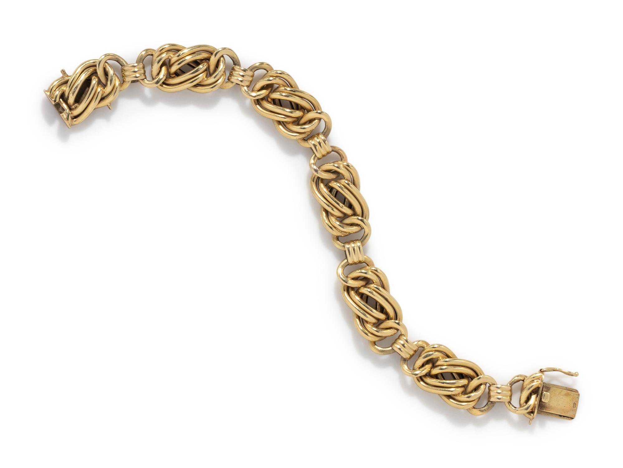 YELLOW GOLD BRACELET