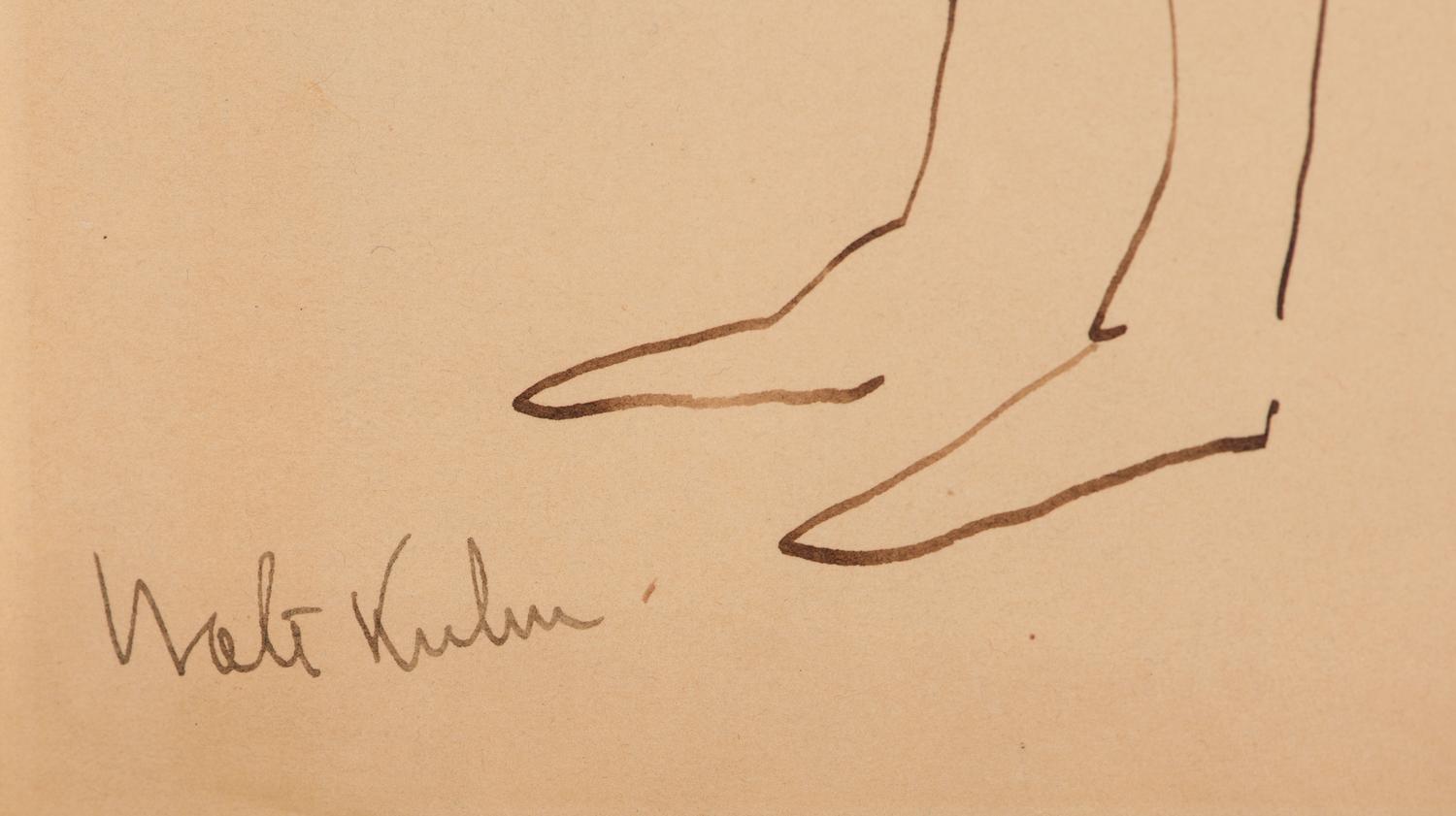 Two Nude Women Standing