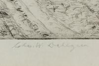 Adams St. Bridge and Untitled (Snow Scene)