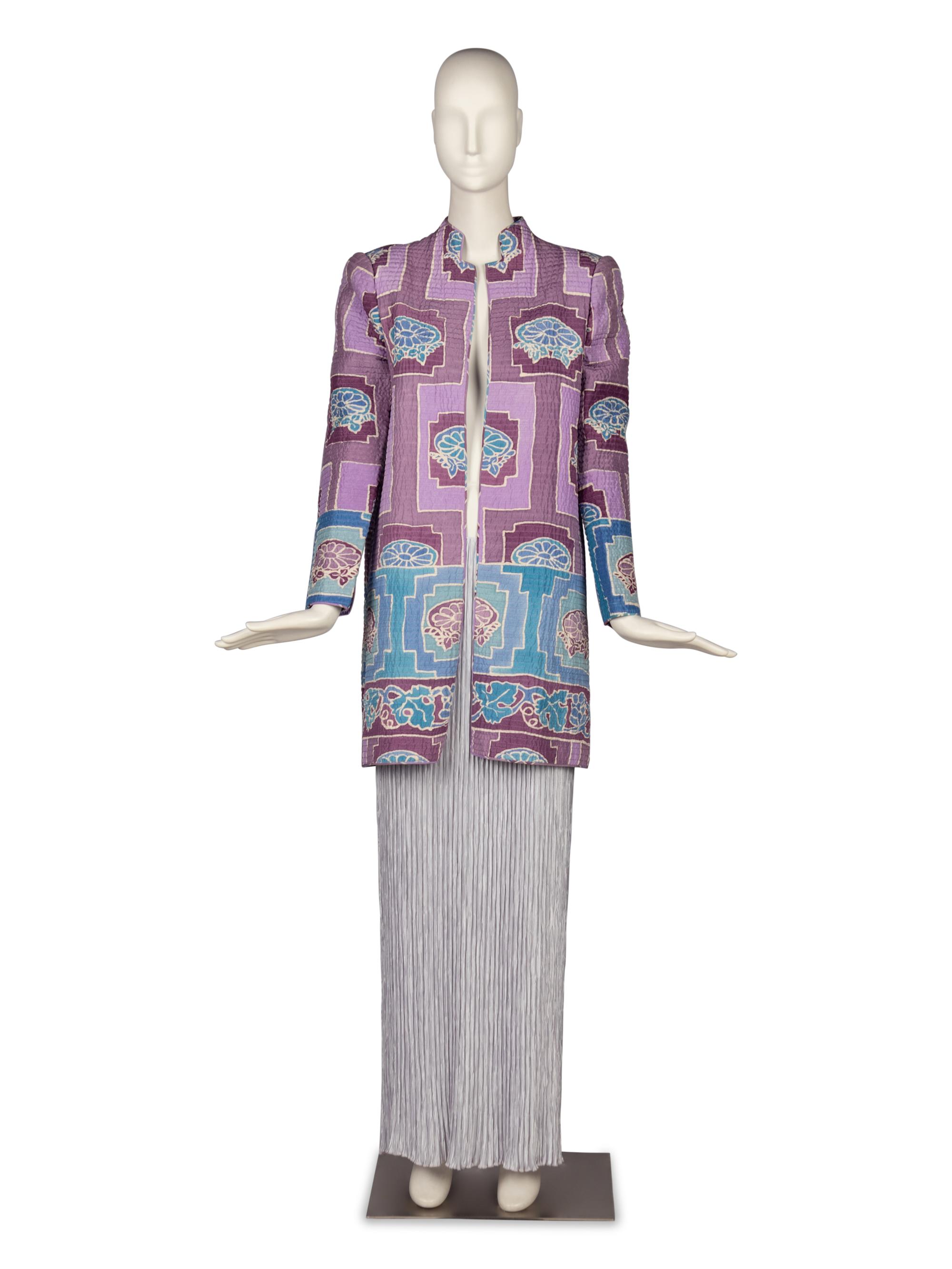 Mary McFadden Jacket and Skirt