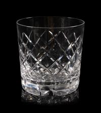 A Group of Val Saint Lambert Cut Glass Tableware