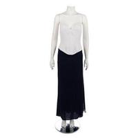 Two Evening Dresses, 1980-90s: Jacques Fath & Oscar de la Renta