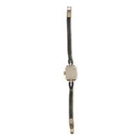 Movado, 14K White Gold and Diamond Watch