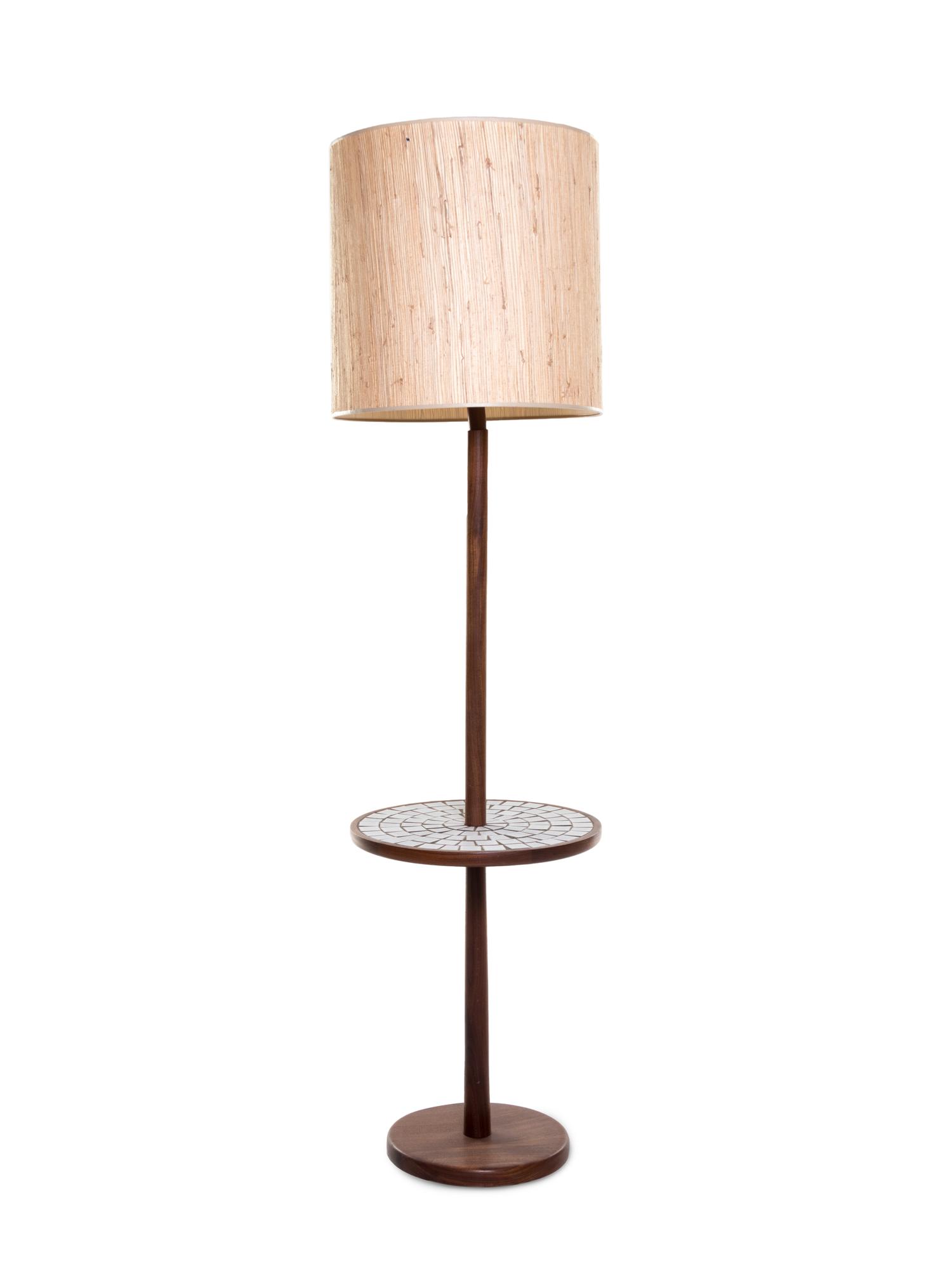 Floor Lamp with Table
