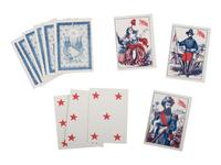 [CIVIL WAR]. Full deck of "Union Cards" with original box. New York: American Card Co., 1862.