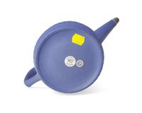 A Wedgwood Blue Jasper Dip Beehive Teapot and Cover