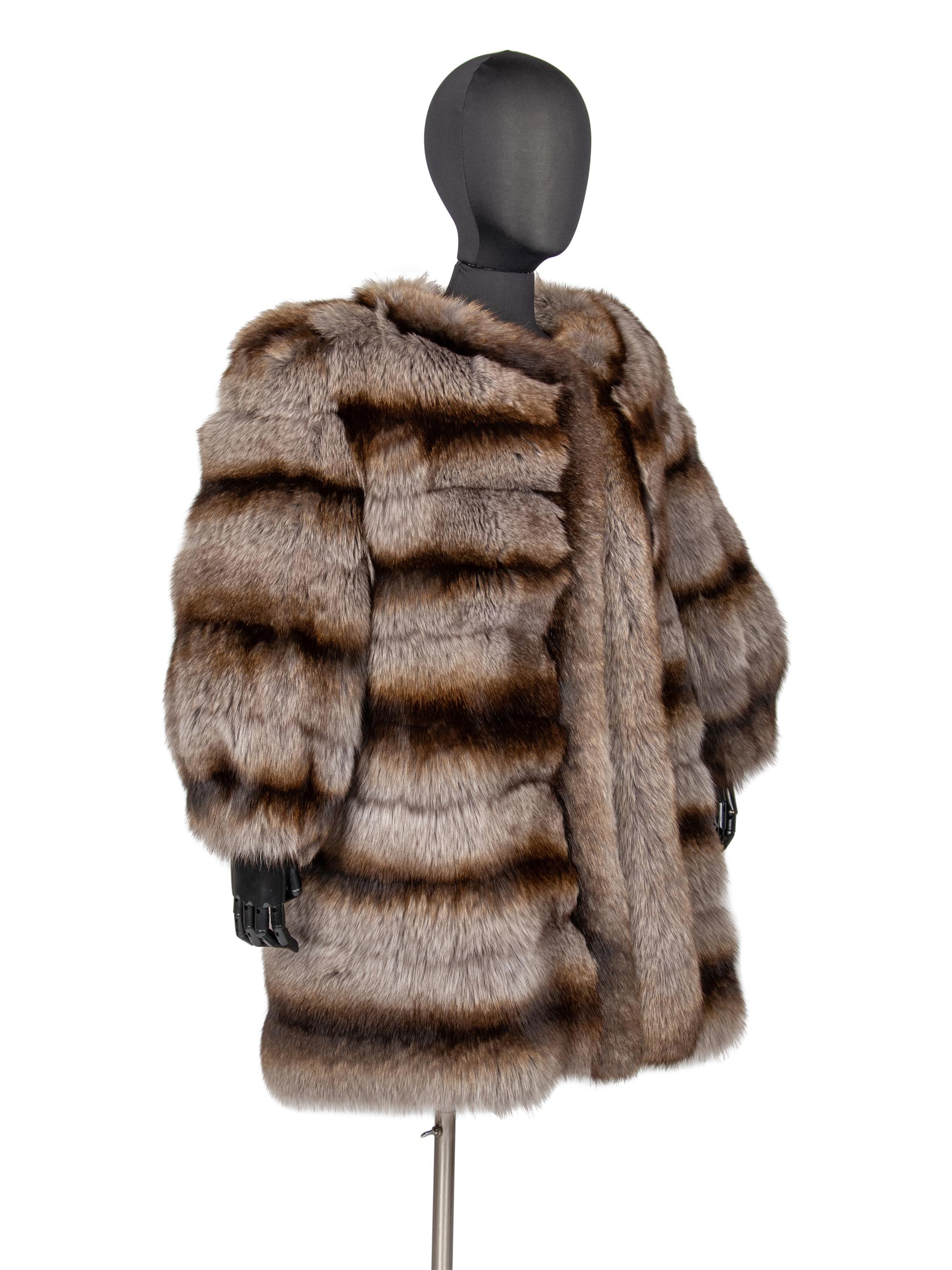 Carolina Herrera Haute Fourrure Fox Jacket, 1980s