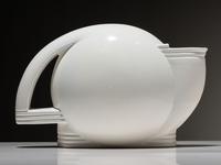 Art Deco Teapot, c. 1930 Gem Clay Forming Company, USA