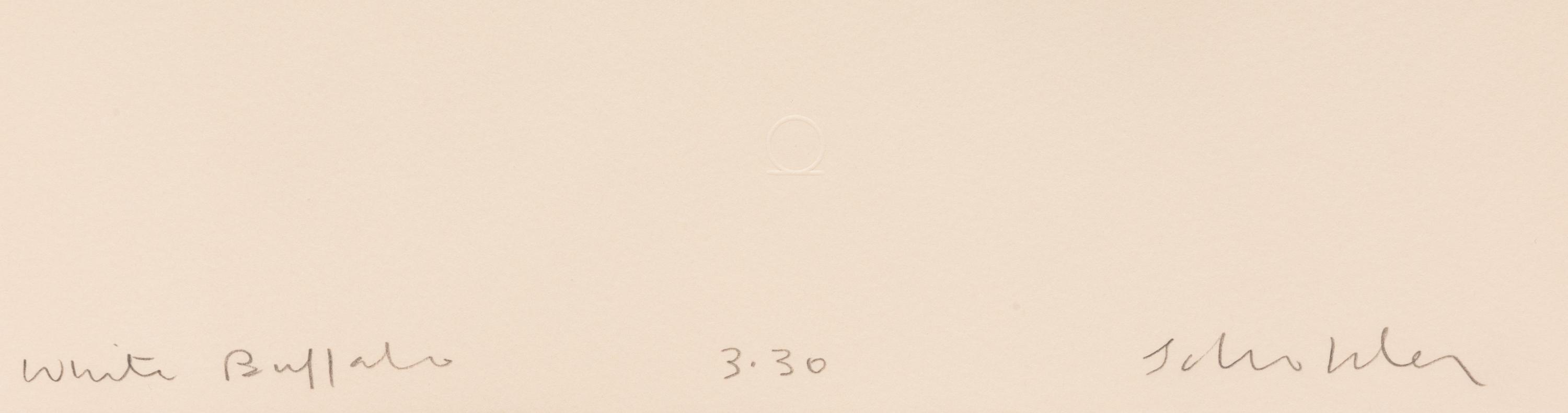 White Buffalo , edition 3/30