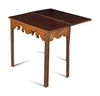 An English Mahogany Flip-Top Table