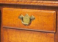 A Queen Anne style tiger maple dressing table, early 20th century