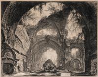 Giovanni Battista Piranesi (Italian, 1720–1778) Five Plates from Vedute di Roma