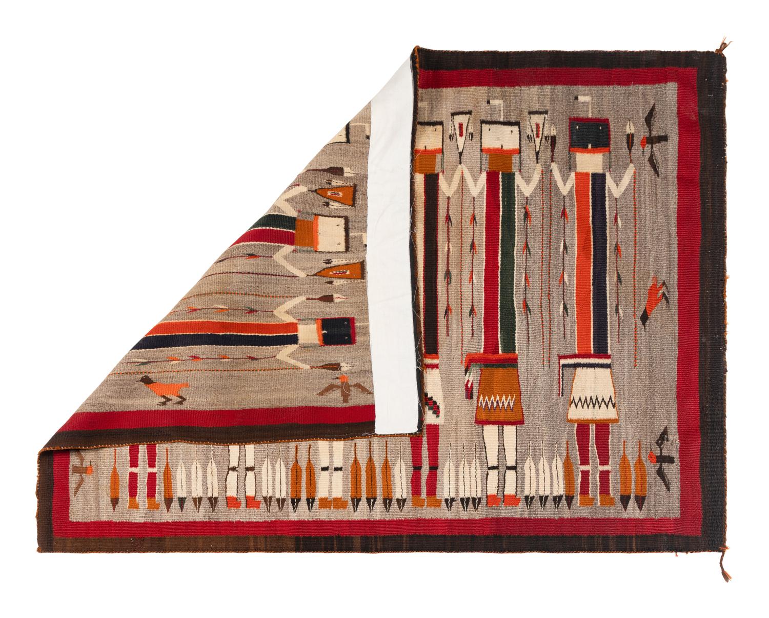 Navajo Yei Weaving [Rug]