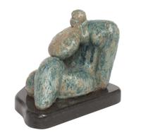 A Ceramic Female Figure Height 9 inches.
