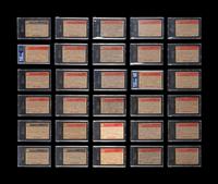 A Near Set of 1952 Topps Baseball Cards (371/407) Featuring Over 60 High Numbers
