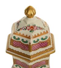 A Pair of Porcelaine de Paris Covered Vases