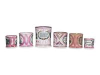 Six Sunderland Luster Mugs