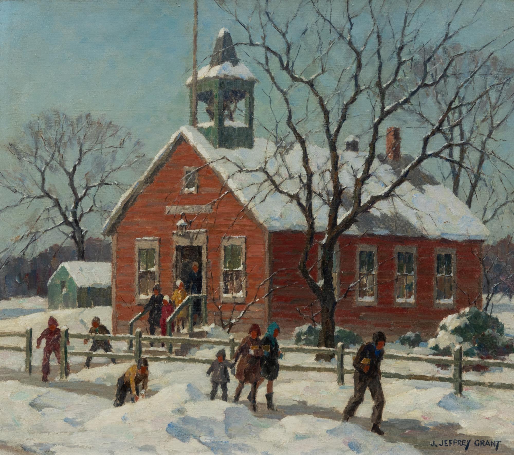 School House in Winter