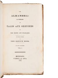 IRVING, Washington (1783-1859). The Alhambra . Philadelphia: Carey & Lea, 1832.