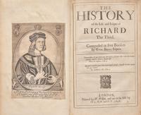 [British Isles] [Richard III] Buck, George. The History of the Life and Reigne of Richard The Third