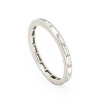 PLATINUM AND DIAMOND ETERNITY BAND