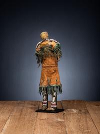 Cheyenne Beaded Hide Doll