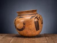 Hano Polychrome Pottery Jar