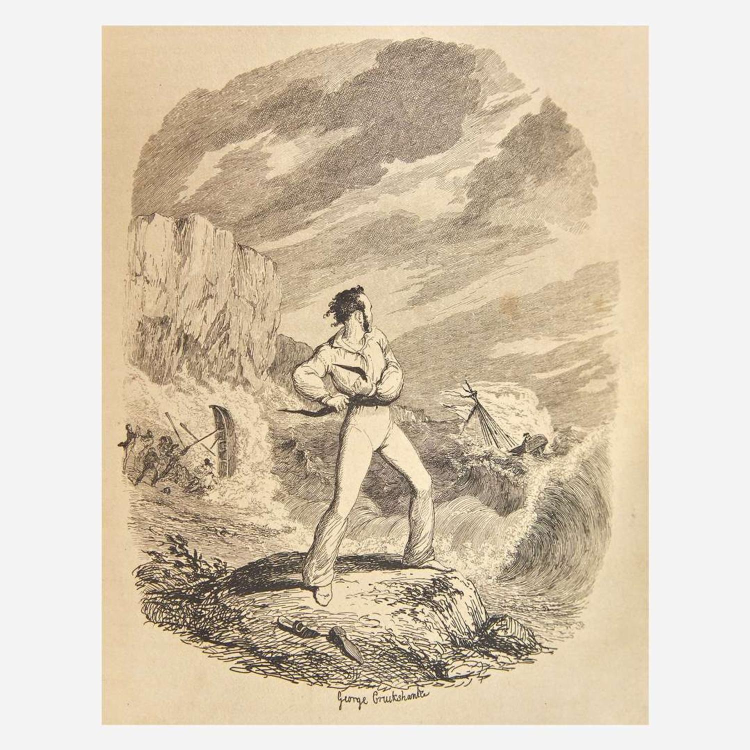 [Children's & Illustrated] [Cruikshank, George] Group of 3 Titles