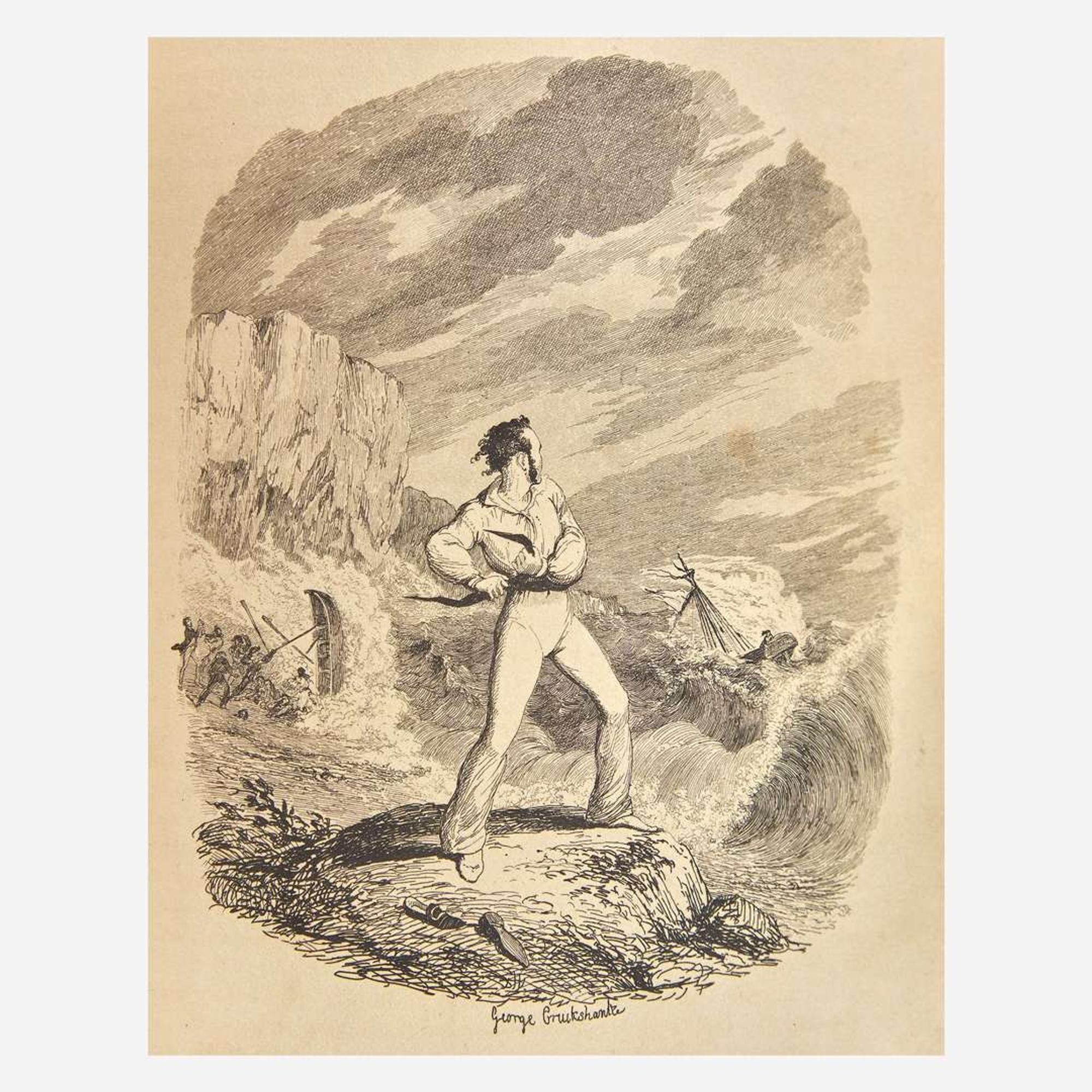 [Children's & Illustrated] [Cruikshank, George] Group of 3 Titles